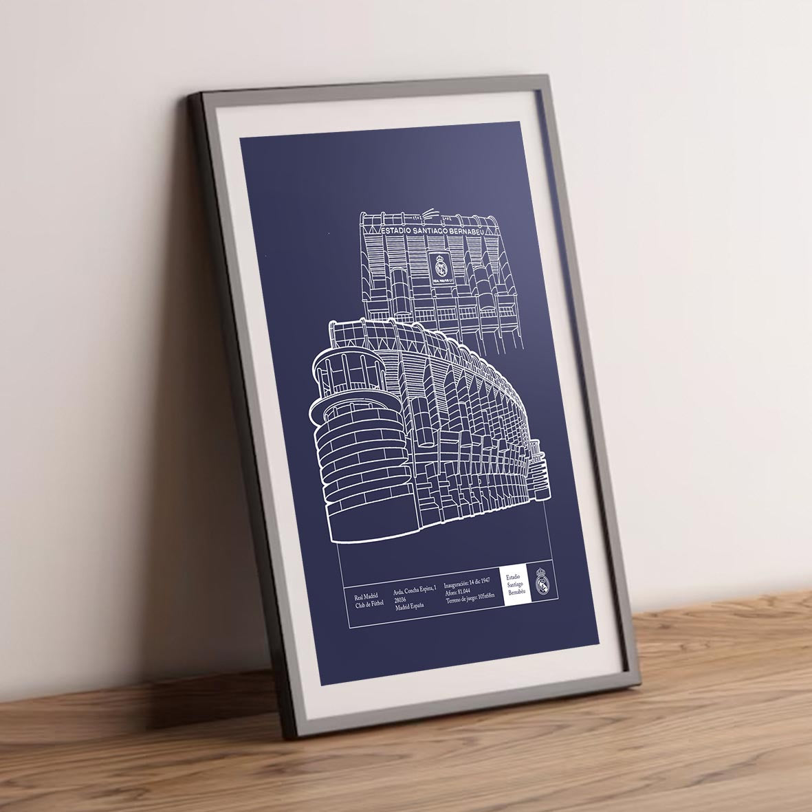 Santiago Bernabéu 1994 - Lámina