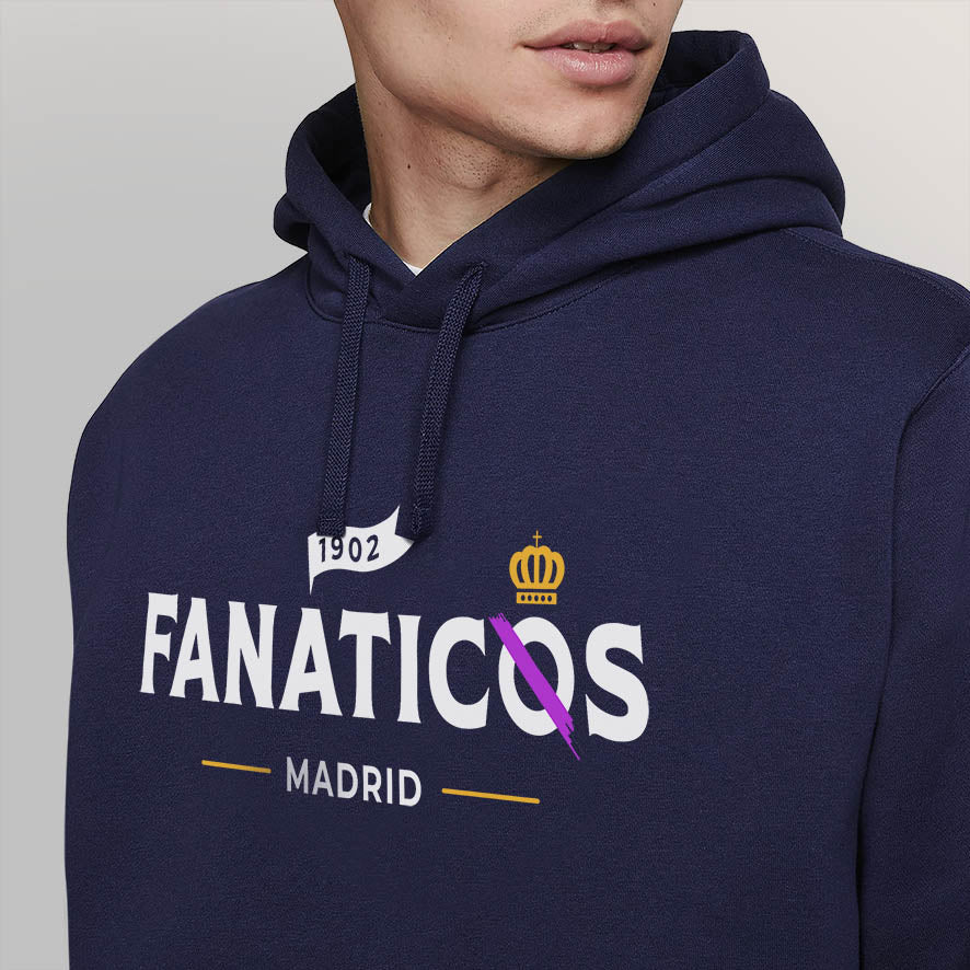 Fanáticos Madrid - Sudadera capucha