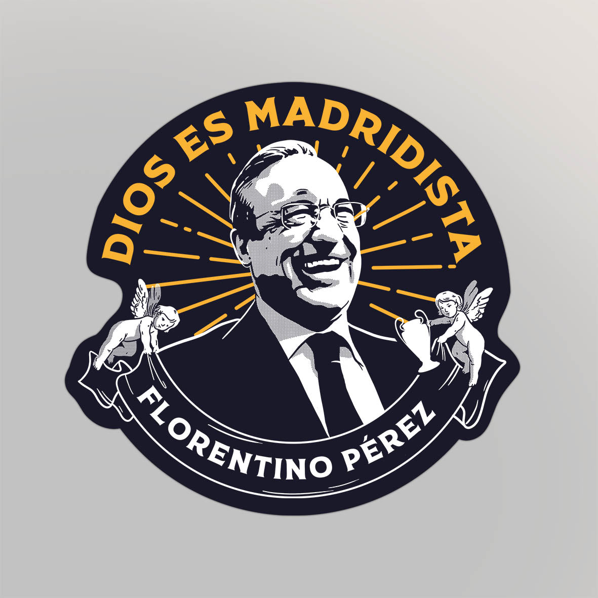 Dios es Madridista - Pegatina