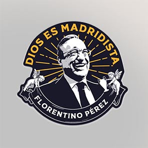 Dios es Madridista - Pegatina